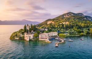 Punta San Vigilio, Provinz Verona, Gardasee, Venetien, Italien